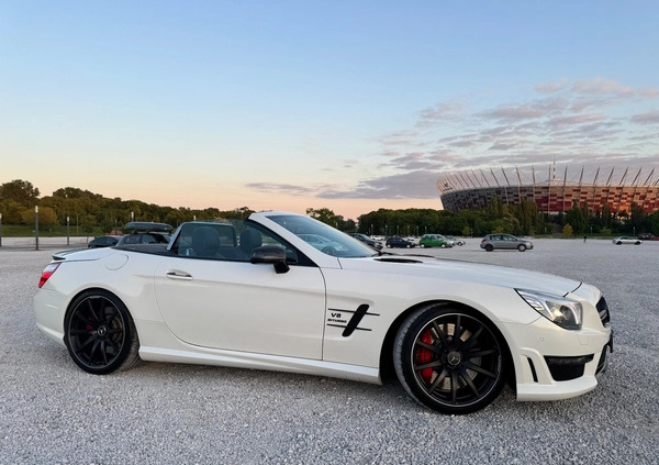 Mercedes-Benz SL cena 369000 przebieg: 33000, rok produkcji 2013 z Warszawa małe 191